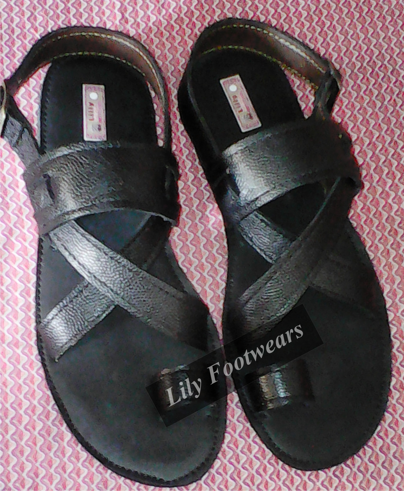 Male Black Sandal